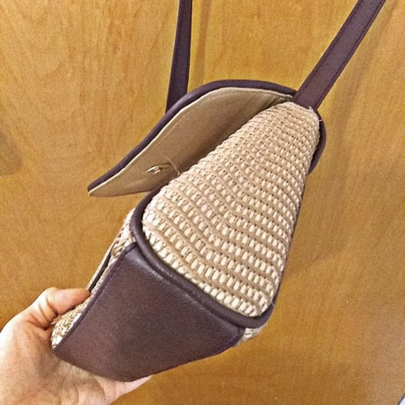 Etienne Aigner Mini Straw Crossbody Bag - Picture 7 of 10